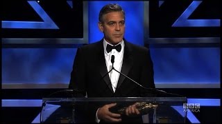 GEORGE CLOONEY on His Worst Job Ever  2013 Britannia Awards on BBC AMERICA [upl. by Irish438]