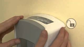 GOJO LTX Soap Dispenser LockandUnlock  SustainableSupplycom [upl. by Joshia]