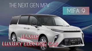 MAXUS MIFA 9 Interior Review 2024 hongkong [upl. by Nac]