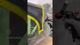 DEEP SCRATCH REPAIR bumperrepair damageundone scratch bumper howto autobodyrepair carpainter [upl. by Schmitz]