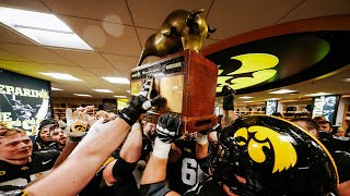 Iowa Football – Wisconsin Cinematic Recap [upl. by Enirbas765]