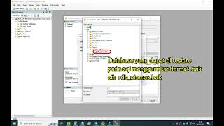 CARA RESTORE DATABASE OTOMAX BAK [upl. by Shatzer]
