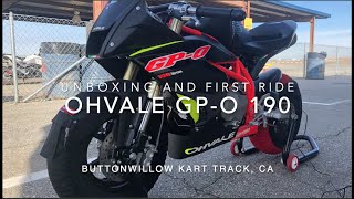 Ohvale GP O 190 Unboxing and First Ride [upl. by Haughay]