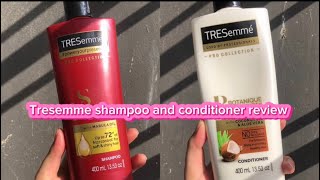 Tresemme shampoo and conditioner review ❤️ [upl. by Einre]