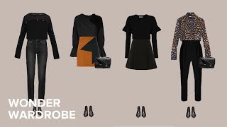 Complementary colors that go with black 10 outfit ideas [upl. by Aihsat]