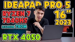 TECH NEWS Lenovo IdeaPad Pro 5 16quot 2023 AMD  Ryzen 7 7840HS Mạnh Khủng khiếp  LaptopWorld [upl. by Balcke]