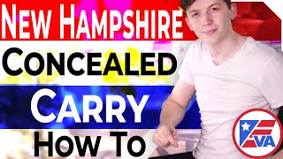 How To Get A Concealed Carry Permit In New Hampshire NH [upl. by Magas645]