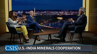 USIndia Cooperation for Minerals Security A Fireside Conversation with Geoffrey R Pyatt [upl. by Ramahs496]