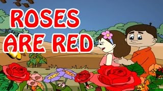 Roses Are Red  Nursery Rhymes  English [upl. by Jaquiss856]