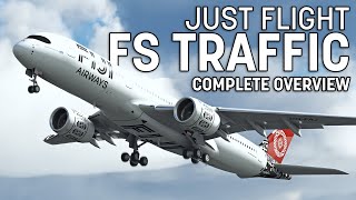 Released Just Flight FS Traffic Complete Overview  Microsoft Flight Simulator [upl. by Eimmis]