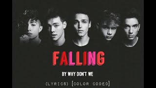 Cant You See  Why Dont We LYRICS Color Coded [upl. by Gregory]