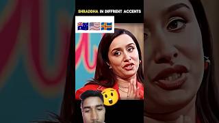 Shraddha kapoor can speak different accent 🤯🤯shraddhakapoor rajkumarrao shorts [upl. by Rehpotirhc714]