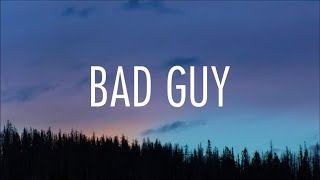 Billie Eilish  bad guy lyrics [upl. by Eimilb]