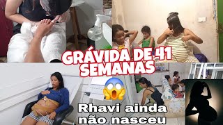 GRAVIDA DE 41 SEMANAS 😱 ULTIMOS DIAS GRAVIDA  MÃE DE 5 [upl. by Stasny]