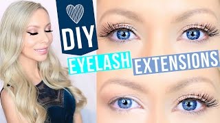 DIY Eyelash Extensions [upl. by Purse]