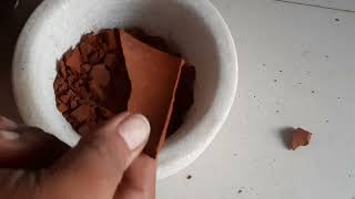 Preparation Clay Powder [upl. by Jimmy]