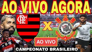 FLAMENGO X CORINTHIANS AO VIVO AGORA CAMPEONATO BRASILEIRO 2024 JOGO DO FLAMENGO AO VIVO NARRAÇÃO [upl. by Rattan]