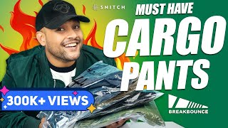 🔥 5 Best Cargo PantsTrousers For Men Cargo Pants Haul Review 2023  Snitch ketch  ONE CHANCE [upl. by Brandise]