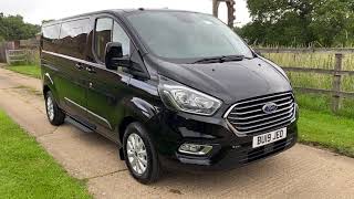 2019 FORD TOURNEO CUSTOM LIMITED LWB 9seater Minibus [upl. by Wiencke774]