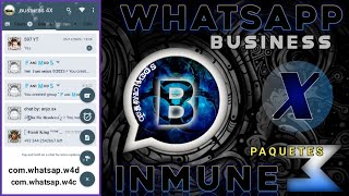 BUSINESS WHATSAPP X  virus whatsapp apk download 2023  supper imune antivirus whatsapp mods [upl. by Noakes]