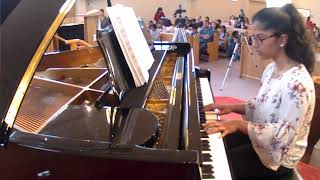 27 Shreya Dasoju Piano Recital – Sonatina in C Major 2nd Movement by Clementi [upl. by Airual]