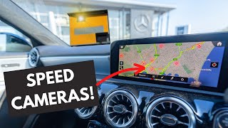 SPEED CAMERA ALERTS in your MERCEDES [upl. by Templa690]