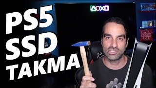 PS5 SSD TAKMA  PS5 SSD ÖNERİSİ  PS5 KAPAK ÇIKARMA  PS5 M2 SSD TAKMA  PLAYSTATION 5 SSD TAKMA [upl. by Rogerson]