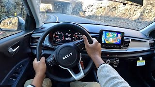 2023 Kia Rio LX  POV Test Drive [upl. by Asertal]