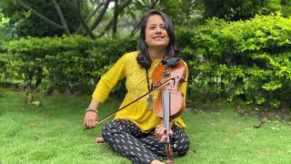 Piya tose naina lage re  Shruti Bhave  Violin [upl. by Ahsenal]