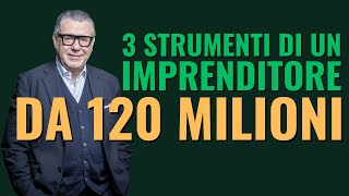 3 Strumenti di un imprenditore da 120 MILIONI [upl. by Tiebout]