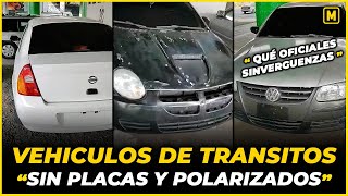 Autos particulares de Tránsitos polarizados y sin placas 🤦‍♂️🤦‍♂️ [upl. by Ataeb]