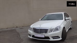 Анонс на Тест  драйв Mercedes W212 E250 CDI AMG обзор PitStopMD [upl. by Asirrak]