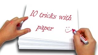 ⚠️ TOP 101 BEST Tricks With Paper  Experiment at Home Life Hacks [upl. by Celka]