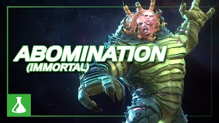 Immortal Abomination Special Moves  Marvel Contest of Champions [upl. by Nalniuq938]