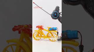 RC Cycle Powered by DC Motor remote control cycle  remote wali RC cycle  RC Cycle with DC motor [upl. by Yeleak]