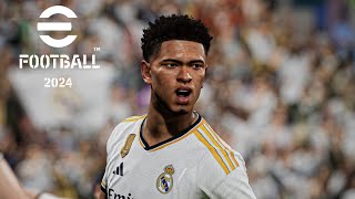 eFootball™ 2024  Gameplay  Real Madrid vs Real Sociedad  LaLiga  PC [upl. by Killion]