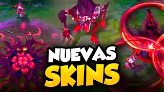 🩸 SKINS LUNA SANGRIENTA 2024  Zed Fiddlesticks amp Zyra  League Of Legends [upl. by Cone]