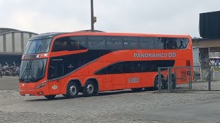 Movimento De Ônibus Na Fábrica Da Busscar Com Primeiro Panorâmico DD Vendido Pra Viação Porto Rico [upl. by Horacio]