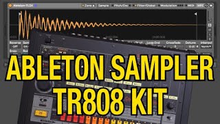 808 Drums recorded into an MPC3000 then imported into Ableton Sampler [upl. by Gillett]