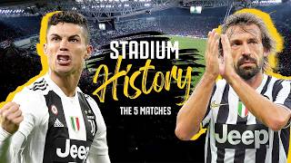 Epic Moments Top 5 Football Matches in Allianz Stadium History [upl. by Alick]