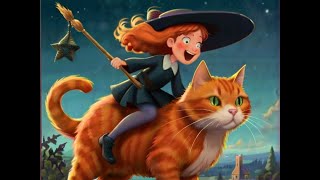 The Witch and Her Ginger Cat  Bedtime Stories for Kids [upl. by Liamsi]