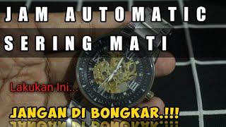 Jam automatic sering mati  Servis JAM automatic Tanpa Bongkar [upl. by Teemus268]