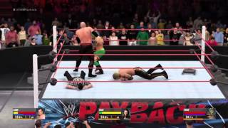 Wwe 2k16 edge vs finex vs kane [upl. by Bow645]