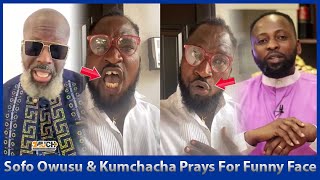 Bishop Owusu amp Kumchacha Visits amp Prays For Funny Face Today [upl. by Revell]