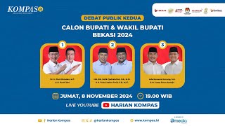 Live Debat Publik Calon Bupati dan Wakil Bupati Kabupaten Bekasi 2024 [upl. by Louis826]