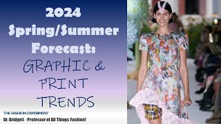 SpringSummer 2024 Prints amp Patterns Trend Forecast [upl. by Adrell461]