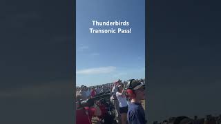 Thunderbird Transonic Pass airforce aviation ytshorts shorts viralvideo [upl. by Iny]