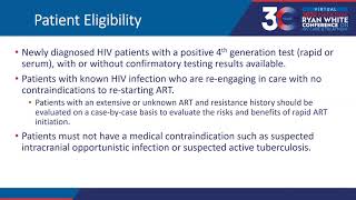 Rapid Antiretroviral Treatment Initiation in Two Healthcare Organizations 15717 [upl. by Oiraved]