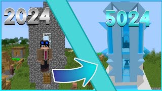 TRANSFORMEI A IGREJA DO MINECRAFT 5000 ANOS NO FUTURO [upl. by Nameloc]