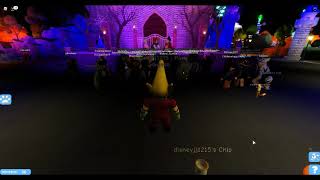 Hocus Pocus Stage Show in Movieland ROBLOX [upl. by Ralyat]